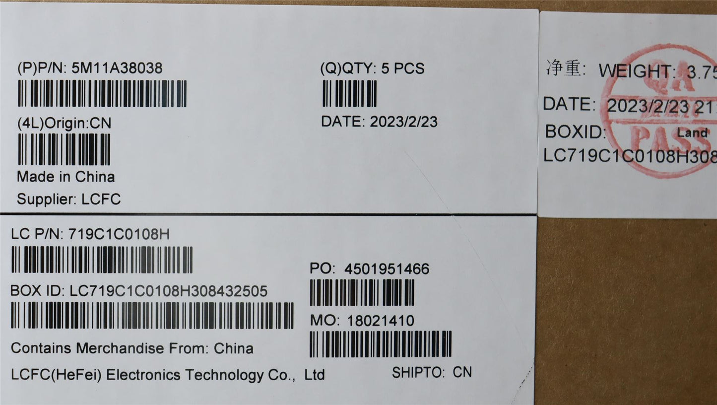 Lenovo MECH_ASM KB C HUN(PMX)PT UK BK 5M11A38038