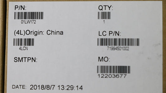 Lenovo 01LW172 FRU 2280 Bracket ASSY