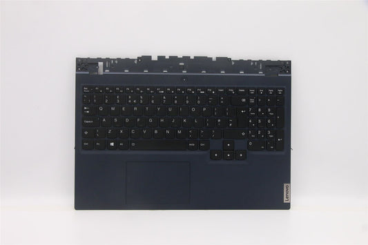 Lenovo 5 15ACH6 Palmrest Cover Touchpad Keyboard UK Blue Backlit 5CB1C93067