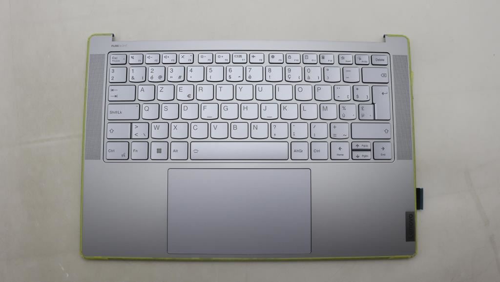 Lenovo Yoga 7 14APU8 Palmrest Cover Touchpad Keyboard Belgian 5CB1L80527