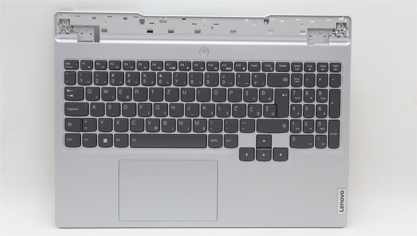 Lenovo 5 15ARH7H Palmrest Cover Touchpad Keyboard Slovenian Backlit 5CB1H68446