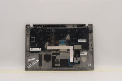 Lenovo ThinkPad T490s Keyboard Palmrest Top Cover US Black Backlit 02HM352