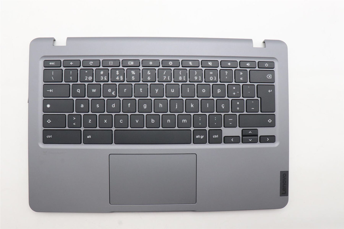 Lenovo 14e Gen3 Keyboard Palmrest Top Cover Portuguese Black 5M11H62031