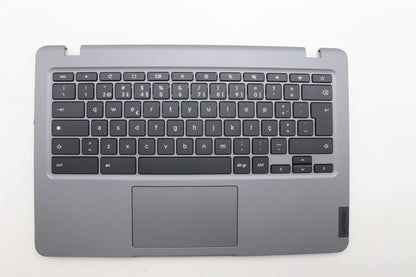 Lenovo 14e Gen3 Keyboard Palmrest Top Cover Portuguese Black 5M11H62031