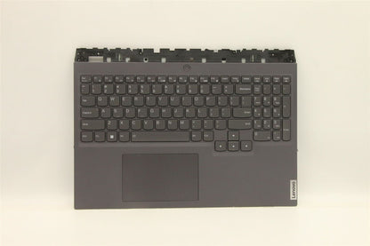 Lenovo 5 16IAH7H Palmrest Cover Touchpad Keyboard US Grey Backlit 5CB1F38518