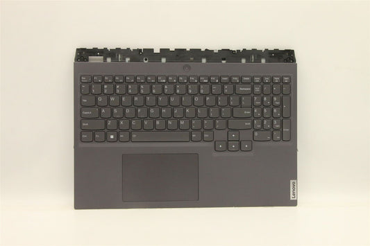 Lenovo 5 16IAH7H Palmrest Cover Touchpad Keyboard US Grey Backlit 5CB1F38518