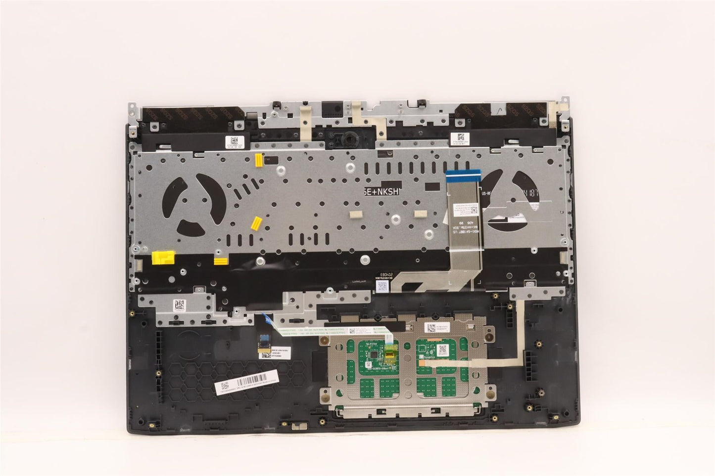 Lenovo IdeaPad 3 16IAH7 Palmrest Cover Touchpad Keyboard Greek Black 5CB1J09514
