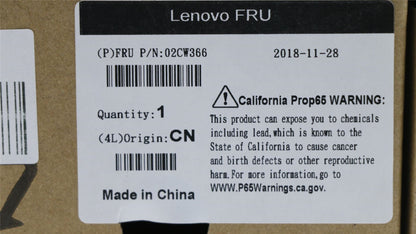 Lenovo ThinkStation P720 P920 HDD Bay Cover Black 02CW366