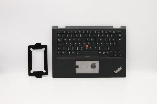 Lenovo Yoga X390 Tastatur Handballenauflage Ungarisch Schwarz Hintergrundbeleuchtung 02HL522