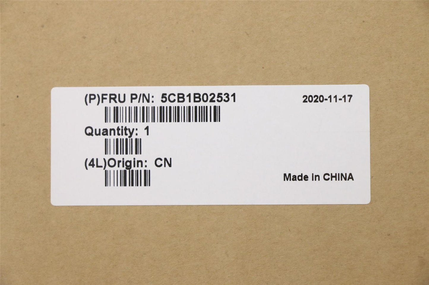 Lenovo Notebook 100e 2nd Keyboard Palmrest Top Cover US Black 5CB1B02531