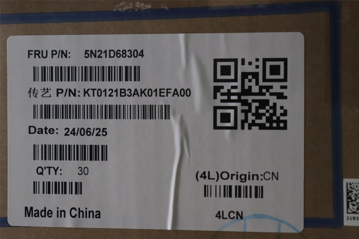 Lenovo NB_KYB CS22 FL TOP,BK-NBL,TRI,FRA/ENG English French Keyboard 5N21D68304