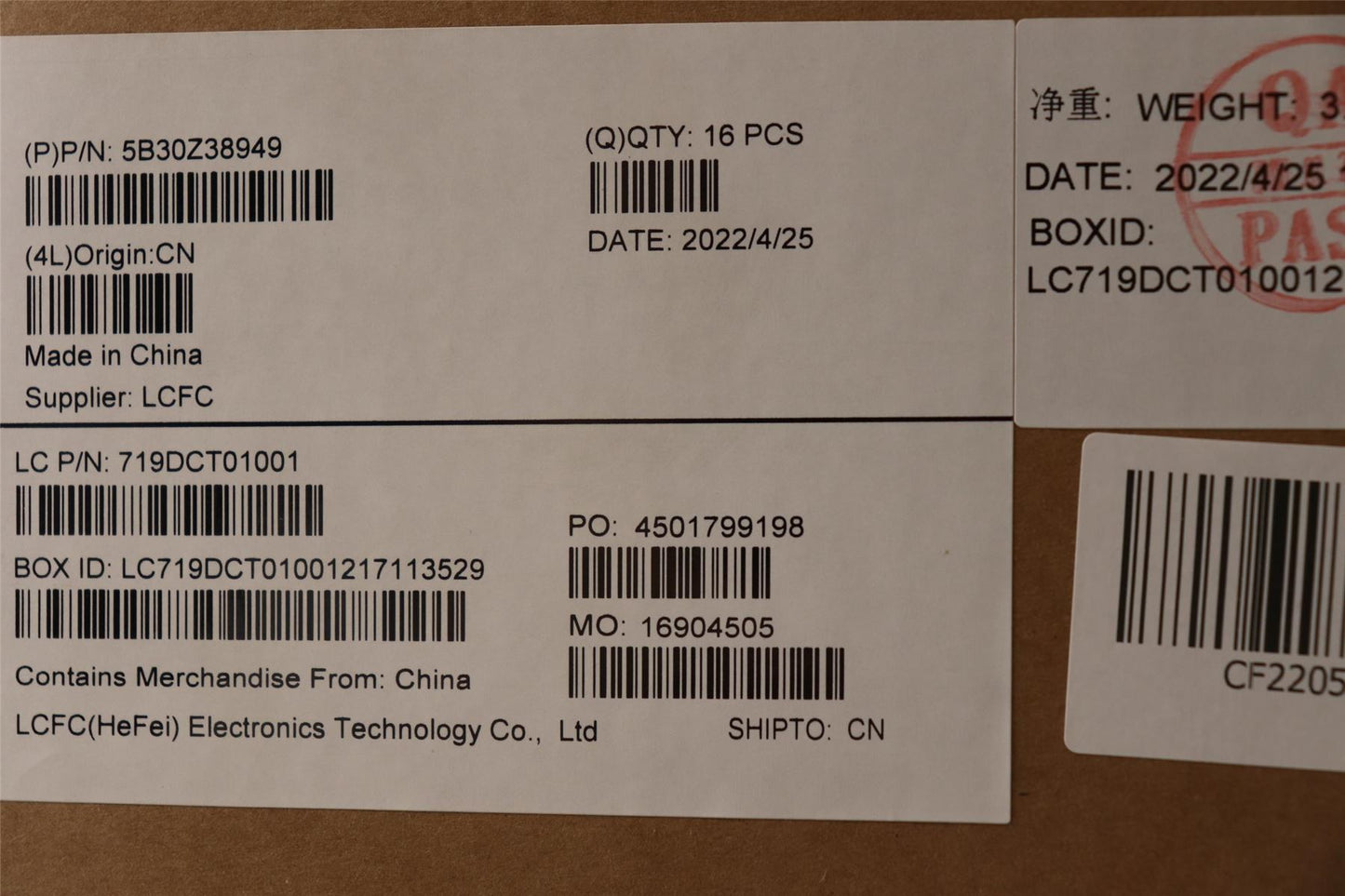 Lenovo JT6A0_B_COVER_SUB_ASSY_IR 5B30Z38949