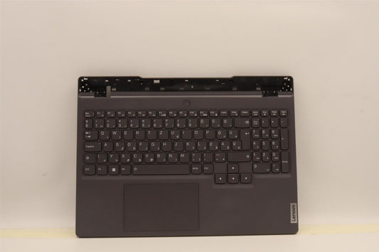 Lenovo 5 15ARH7 Palmrest Cover Touchpad Keyboard Hungarian Storm Grey 5CB1H78470