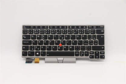 Lenovo Yoga L13 L13 Keyboard Czech Slovakian Grey 01HX588