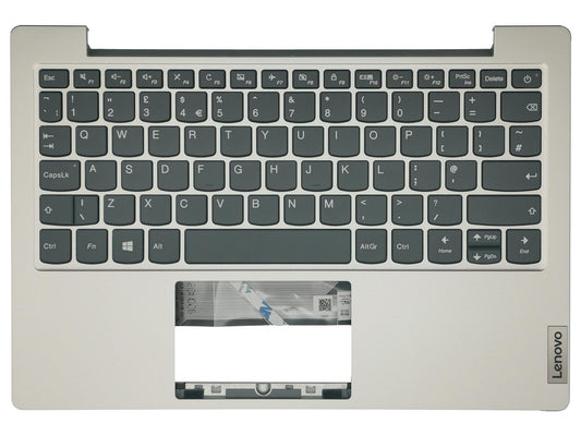 Lenovo IdeaPad 1-11ADA05 Keyboard Palmrest Top Cover UK Silver 5CB0Z53061