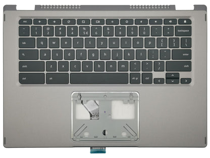 Acer Chromebook Spin CP514-1W Palmrest Cover Keyboard Grey Gray 6B.A49N7.018