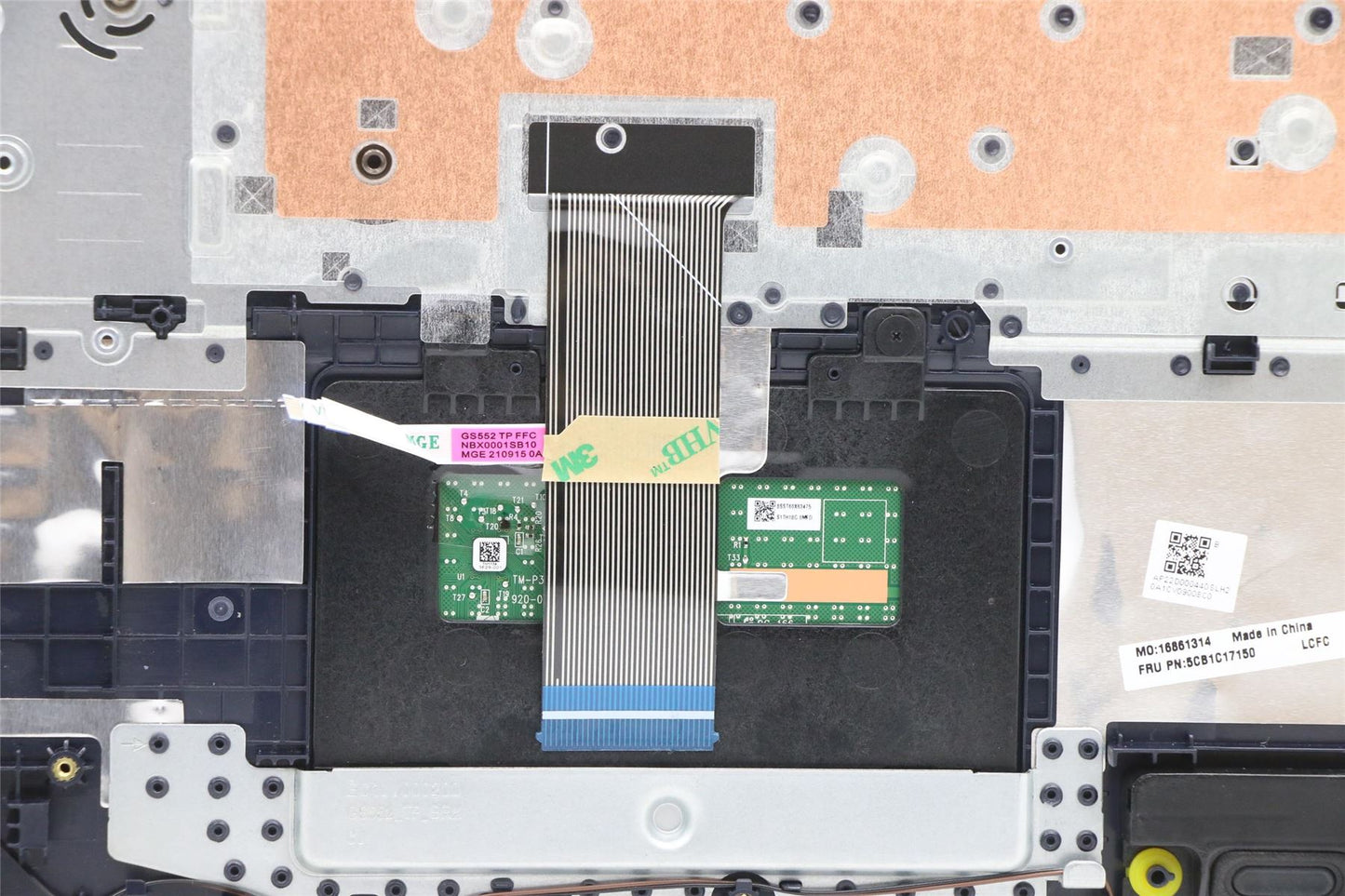 Lenovo Upper CaseASM_FRA/ENGL81X8NFPABDIS 5CB1C17150