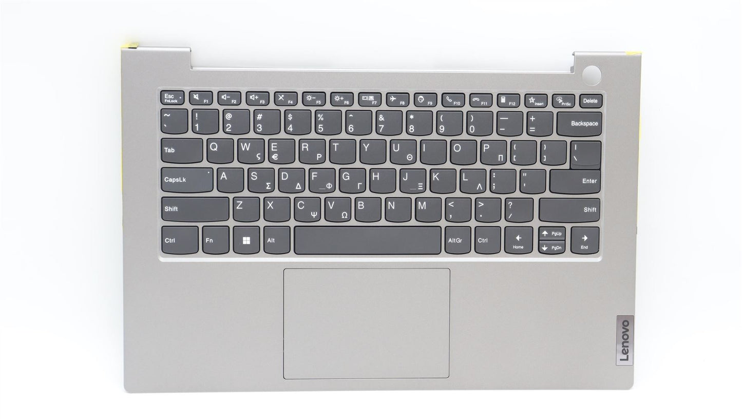 Lenovo ThinkBook 14 G4 IAP Palmrest Cover Touchpad Keyboard Greek 5CB1J09133