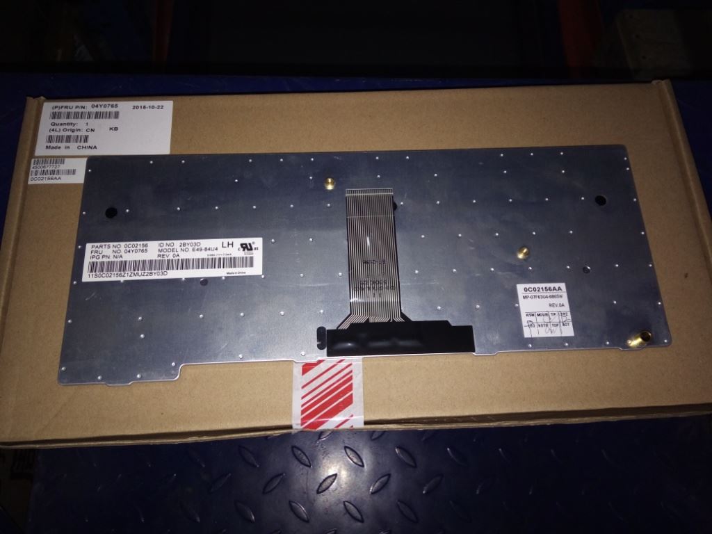 Lenovo FRU E49-KBD USI CHY US English Keyboard 04Y0765