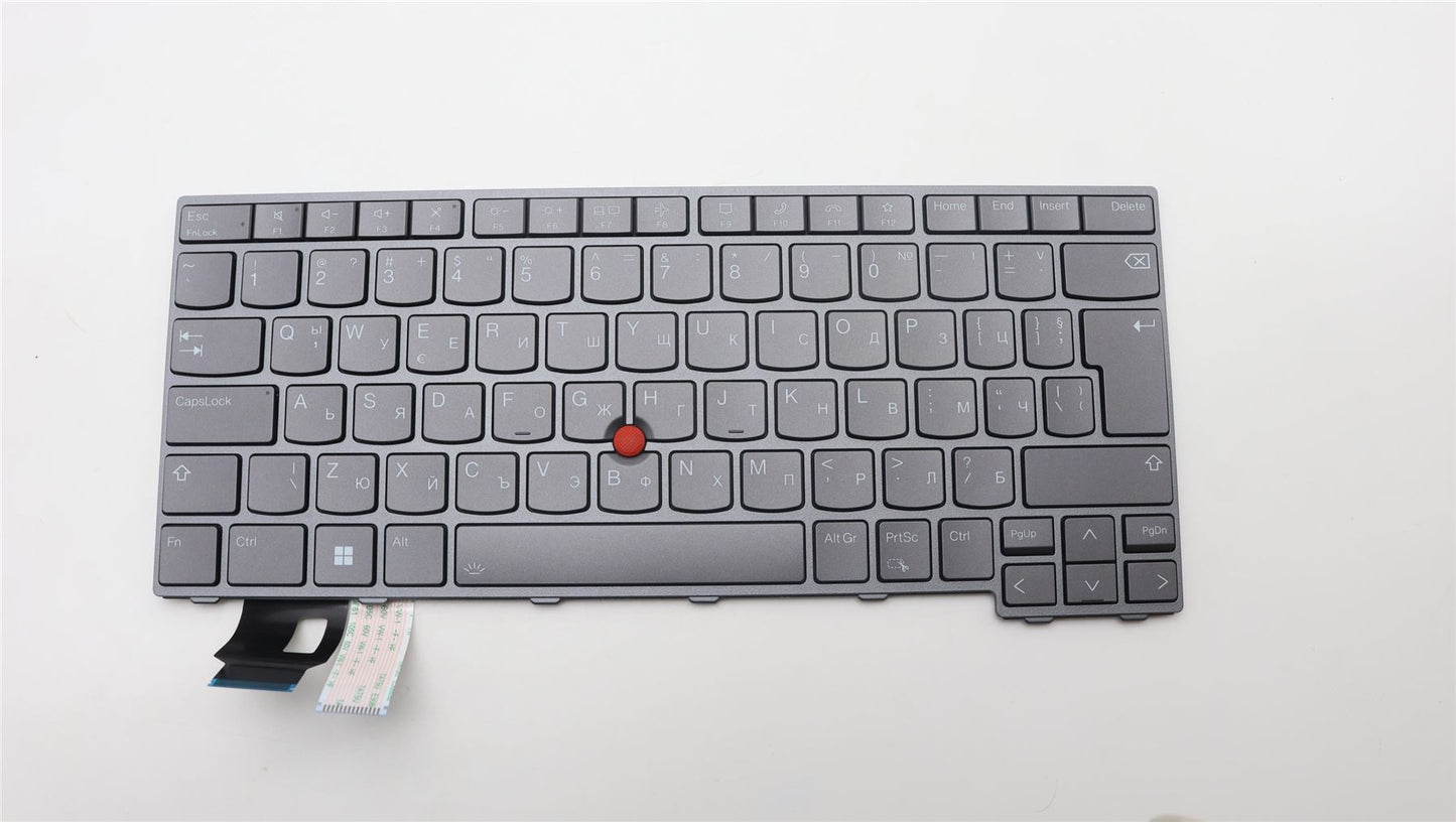 Lenovo ThinkPad T14 Gen 4 T14 Gen 3 P14s Gen 3 Keyboard Bulgarian 5N21D68352