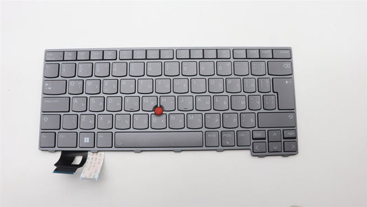 Lenovo ThinkPad T14 Gen 4 T14 Gen 3 P14s Gen 3 Keyboard Bulgarian 5N21D68352