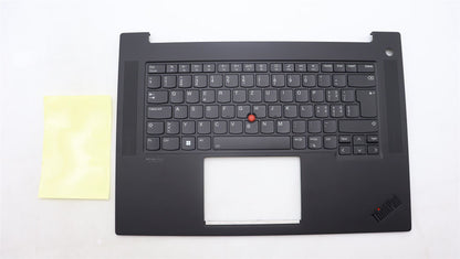 Lenovo ThinkPad P1 Gen 6 Palmrest Cover Keyboard Swiss Black 5M11L89022