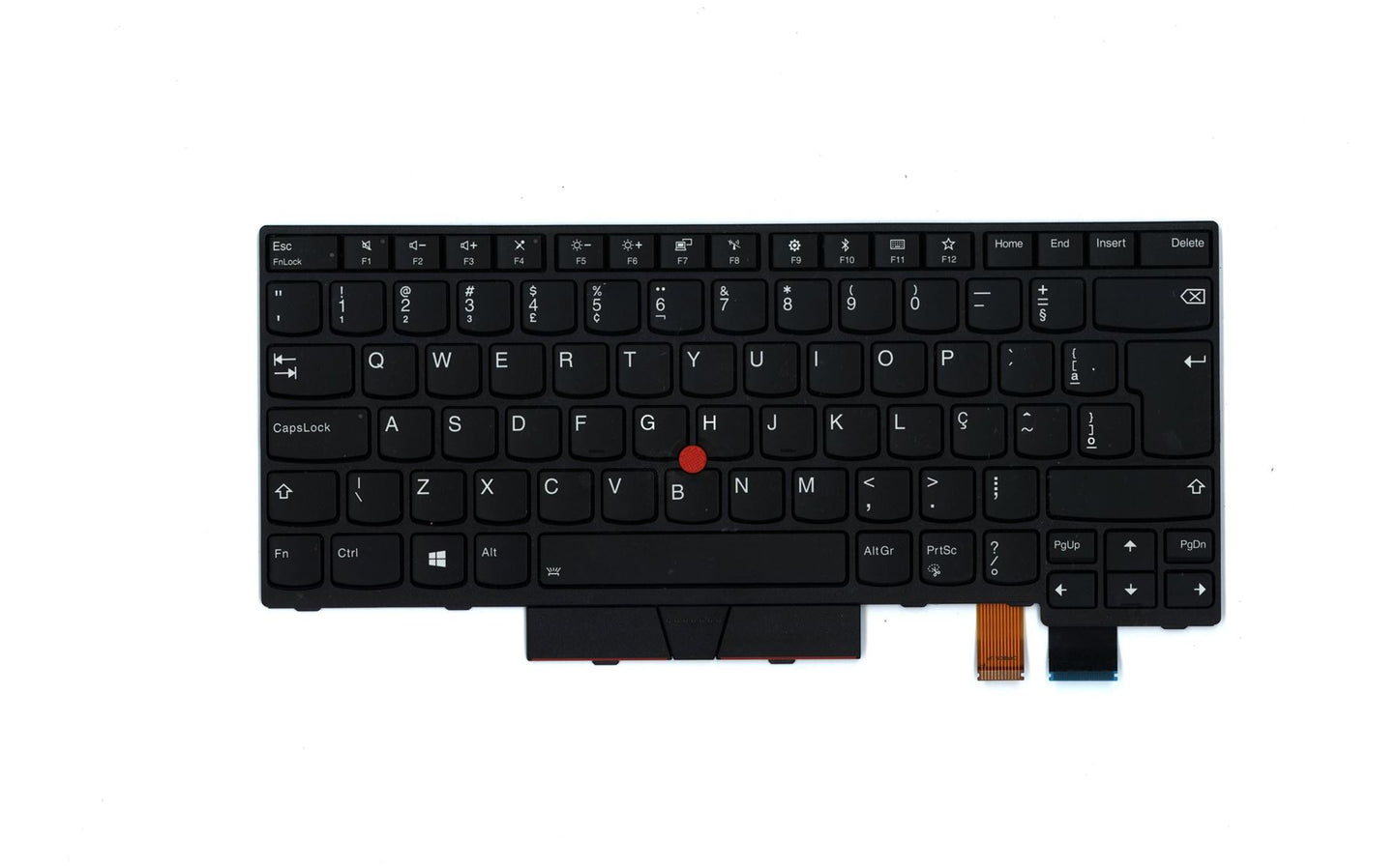 Lenovo ThinkPad T480 Keyboard Brazilian Portuguese Black Backlit 01HX423