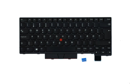 Lenovo ThinkPad T480 A485 Keyboard Danish Black 01HX348