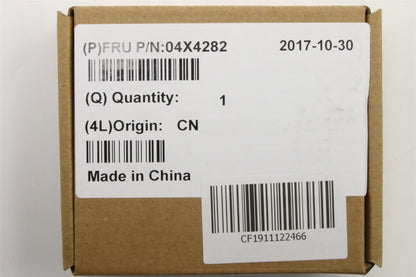Lenovo FRU Name label for S3 04X4282
