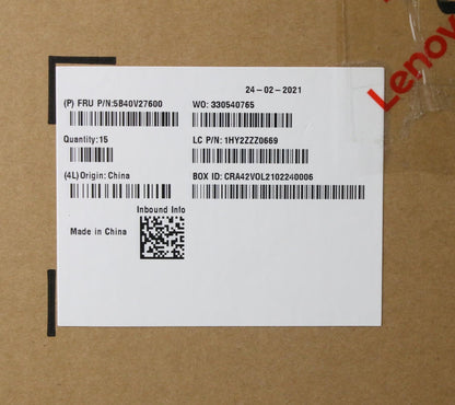 Lenovo Compute,Wall,Mount,Bracket,WT 5B40V27600