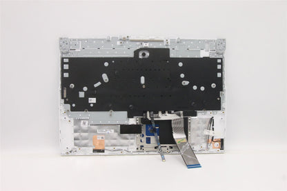 Lenovo 5 15ITH6H Palmrest Cover Touchpad Keyboard Hungarian Silver 5CB1D05101