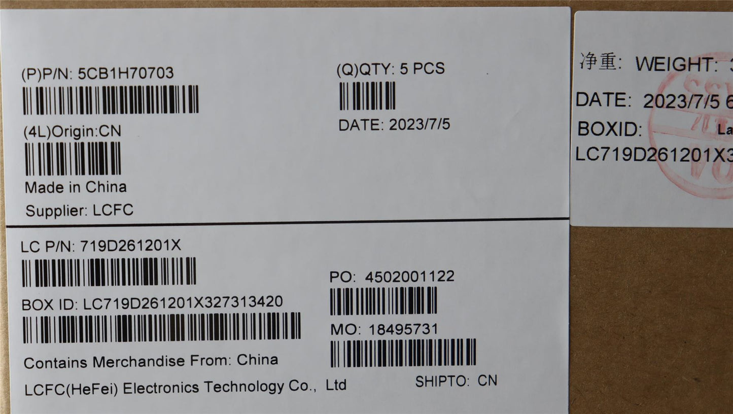 Lenovo Upper Case ASM_BUL L82R4 NFPAB 5CB1H70703