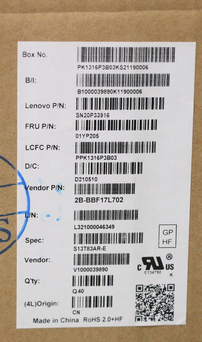 Lenovo ThinkPad X280 A285 X390 X395 L13 Keyboard Arabic Black Backlit 01YP205