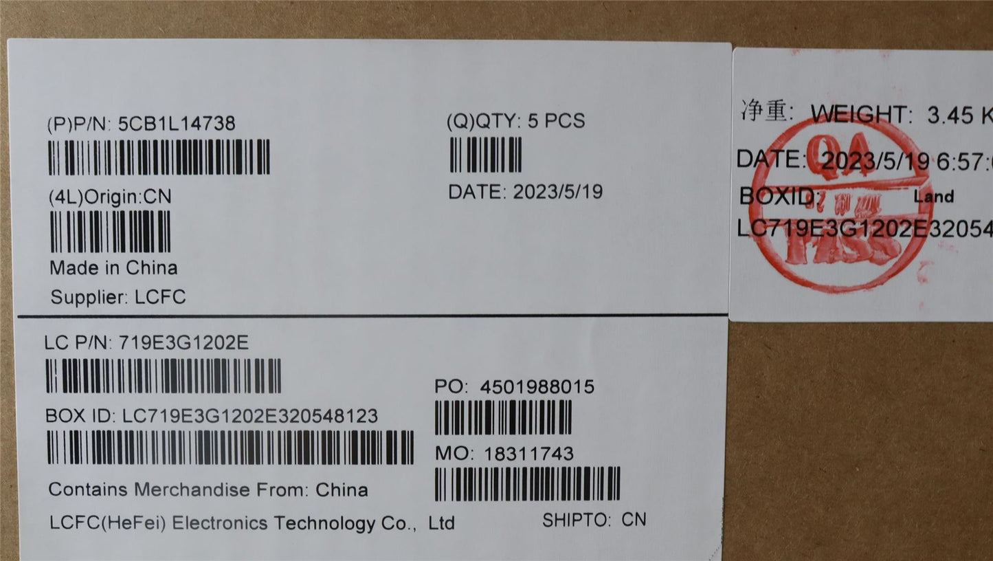 Lenovo COVER Upper Case ASM_NORDIC L82XR FPABBL 5CB1L14738