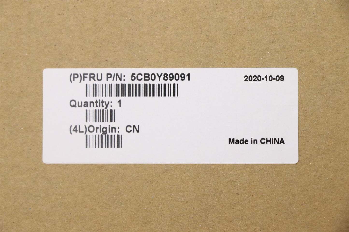 Lenovo Upper C81YH PL_BLK FP NBLKB_GER 5CB0Y89091