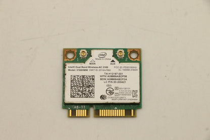 Lenovo 3160 1x1AC+BT HMC WiFi WLAN PCIe PCI x1 Intel Board 20200421
