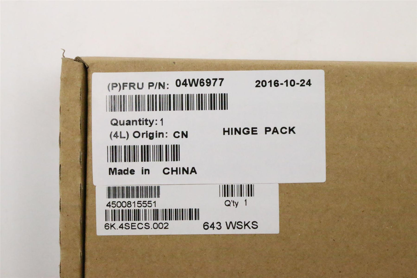 Lenovo HINGE FRU Hinge 14W SZS 04W6977