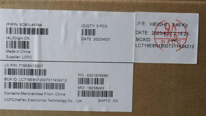 Lenovo IdeaPad 3 15IRU8 Palmrest Cover Touchpad Keyboard US 5CB1L45744