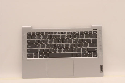 Lenovo IdeaPad 5 14IAL7 Palmrest Cover Touchpad Keyboard Arabic 5CB1J04476