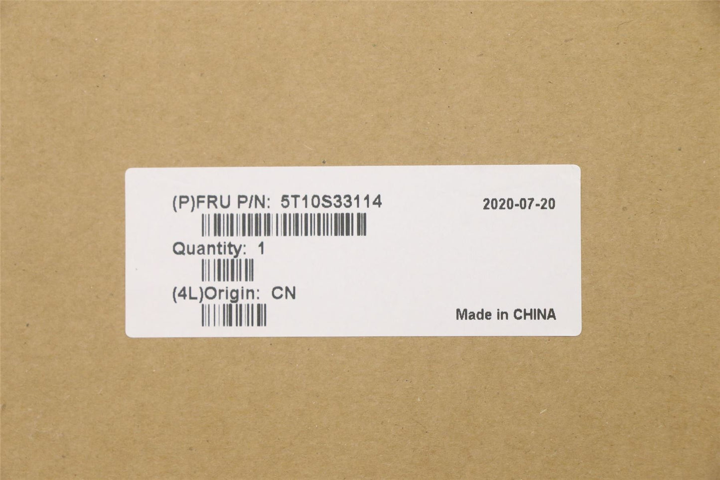 Lenovo TAPE MYLAR H 82AS CONN CLOTH 5T10S33114