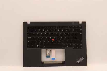 Lenovo ThinkPad T14s 3 Keyboard Palmrest Top Cover UK Black 5M11G27388