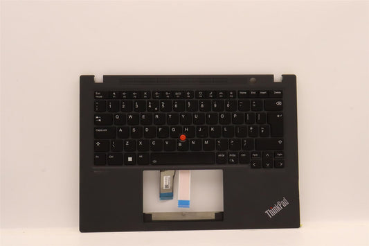 Lenovo ThinkPad T14s 3 Keyboard Palmrest Top Cover UK Black 5M11G27388