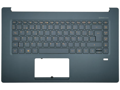 Acer Swift SF515-51T Palmrest Cover Keyboard Spanish Blue Backlit 6B.H69N5.023