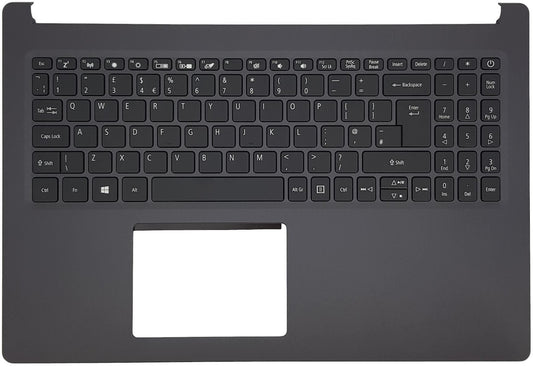 Acer Aspire A315-22 Palmrest Cover Keyboard UK Black 6B.HE8N8.031