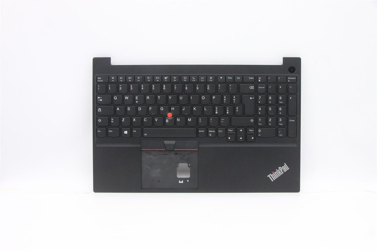 Lenovo ThinkPad E15 2 Keyboard Palmrest Top Cover Italian Black 5M10W64595