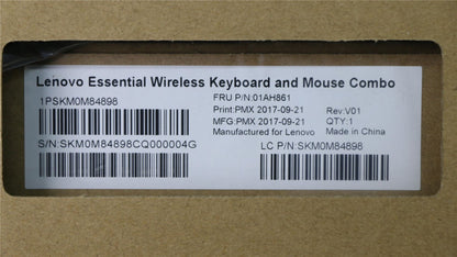 Lenovo ThinkStation P330 P330 2nd Gen P340 Wireless Keyboard Mouse Black 01AH861