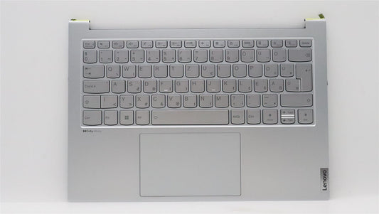 Lenovo Yoga 7 14ARH7 Palmrest Cover Touchpad Keyboard Hungarian 5CB1J51023