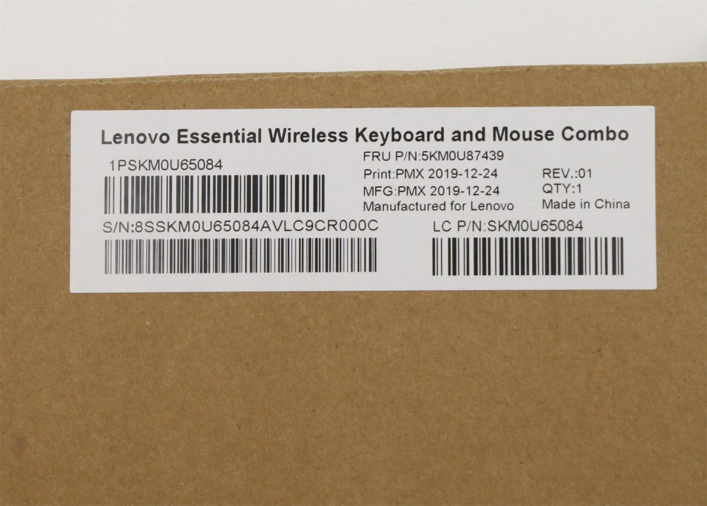 Lenovo IdeaCentre A540-27ICB 5-27IMB05 Wireless Keyboard Mouse French 5KM0U87439