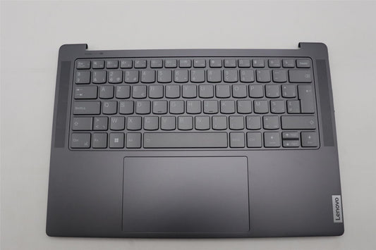 Lenovo Yoga 7 14ARP8 Palmrest Cover Touchpad Keyboard Belgian 5CB1L50241