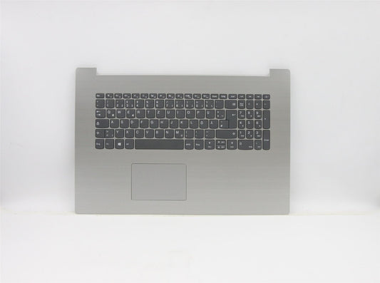 Lenovo IdeaPad 330-17ICH Palmrest Cover Keyboard German Silver 5CB0R48073